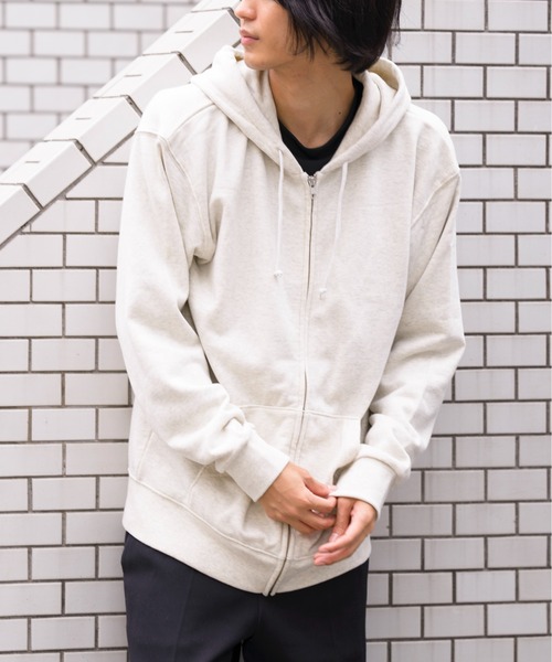 Printstar(プリントスター)の「【Printstar】9.7オンス スーパーヘビーウェイトジップパーカー スウェット無地フーディー 裏パイル 裏毛 00189(パーカー・レディース・ブラック/オートミール/杢グレー/ピンク/グリーン/イエロー/ホワイト/ネイビー/ダークグリーン/レッド/スモークピンク/バーガンディー/パープル/ライトブルー/ブルー/ライトベージュ/アイボリー・S/M/L/XL/2XL)」の22枚目の写真