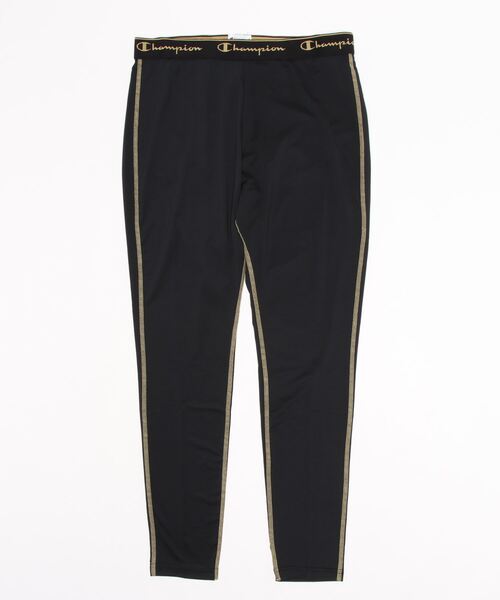 Champion(チャンピオン)の「【CHAMPION/チャンピオン】ストレッチベア天竺 ロングスパッツ CM9HP261 ワンポイントロゴ(レギンス/スパッツ・メンズ・ホワイト/ゴールド・MEDIUM/LARGE/X-LARGE)」の1枚目の写真