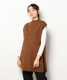 Lugnoncure | スリット入りロングベスト(ベスト)