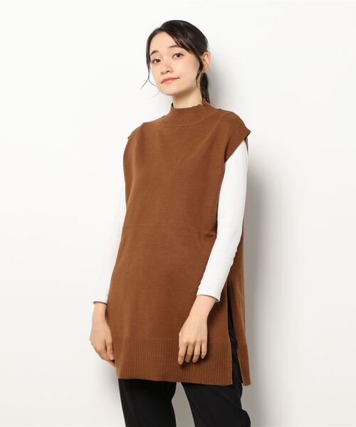 スタンダードロングベスト[品番：AZLW0022549]｜AZUL BY MOUSSY