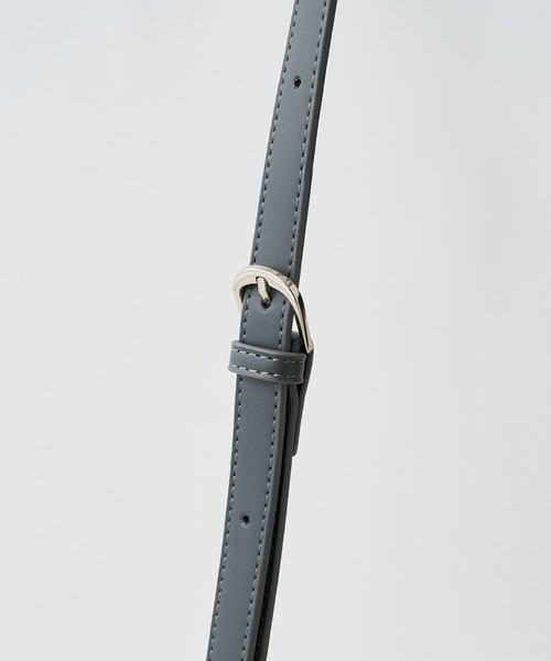 COLONY 2139（コロニートゥーワンスリーナイン）の「バケツ型縦長ショルダーバッグ（ショルダーバッグ・レディース・ブラック/モカ/ベージュ/キャメル・FREE）」の5枚目の写真