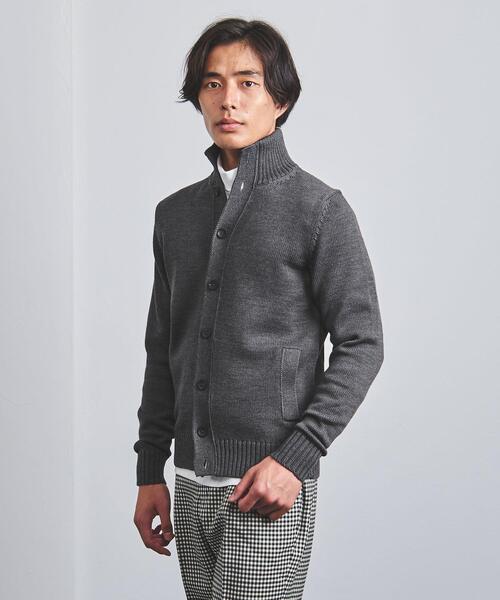 【大人気】ZANONE ザノーネ CHIOTO スタンドカラー カーディガン ZANONE ザノーネ カーディガン/スタンドカラーニット/CHIOTO キョート