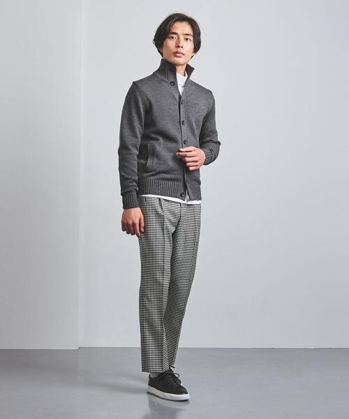 ZANONE（ザノーネ）の「＜ZANONE（ザノーネ）＞ CHIOTO スタンドカラー カーディガン（カーディガン/ボレロ・メンズ・ブラック/グレー/ダークブラウン・50/52/46/48）」の8枚目の写真