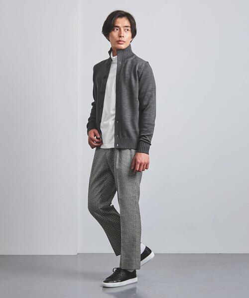 ZANONE（ザノーネ）の「＜ZANONE（ザノーネ）＞ CHIOTO スタンドカラー カーディガン（カーディガン/ボレロ・メンズ・ブラック/グレー/ダークブラウン・50/52/46/48）」の13枚目の写真