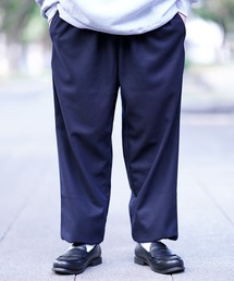 COOKMAN | Cookman クックマン シェフパンツ イージーパンツ ワイドパンツ フランネル ネイビー(その他パンツ)