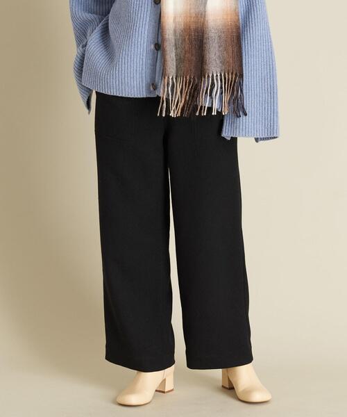 BEAUTY&YOUTH UNITED ARROWS（ビューティーアンドユースユナイテッドアローズ）の「BY ウールライクパッチポケットイージーパンツ -ウォッシャブル- ∴（その他パンツ・レディース・ホワイト/ブラック/ライム・S/M/L）」の13枚目の写真