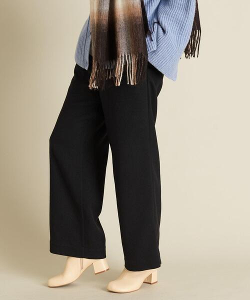 BEAUTY&YOUTH UNITED ARROWS（ビューティーアンドユースユナイテッドアローズ）の「BY ウールライクパッチポケットイージーパンツ -ウォッシャブル- ∴（その他パンツ・レディース・ホワイト/ブラック/ライム・S/M/L）」の15枚目の写真