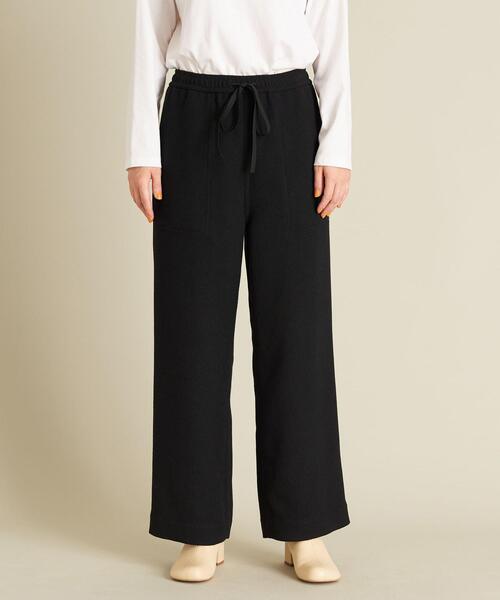 BEAUTY&YOUTH UNITED ARROWS（ビューティーアンドユースユナイテッドアローズ）の「BY ウールライクパッチポケットイージーパンツ -ウォッシャブル- ∴（その他パンツ・レディース・ホワイト/ブラック/ライム・S/M/L）」の16枚目の写真