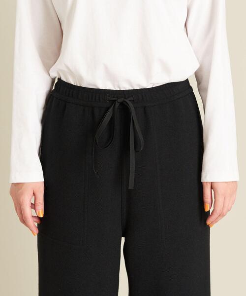 BEAUTY&YOUTH UNITED ARROWS（ビューティーアンドユースユナイテッドアローズ）の「BY ウールライクパッチポケットイージーパンツ -ウォッシャブル- ∴（その他パンツ・レディース・ホワイト/ブラック/ライム・S/M/L）」の19枚目の写真