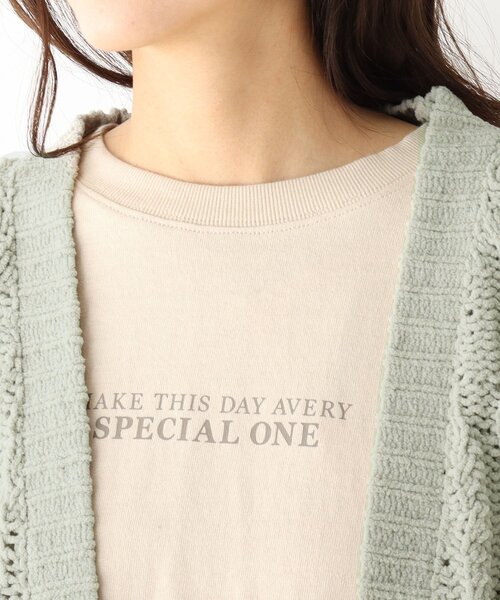 SHOO・LA・RUE（シューラルー）の「◆ざっくりモールケーブルカーディガン（カーディガン/ボレロ・レディース・オリーブ/アイボリー/ブラウン系その他/グレー系その他・00）」の11枚目の写真