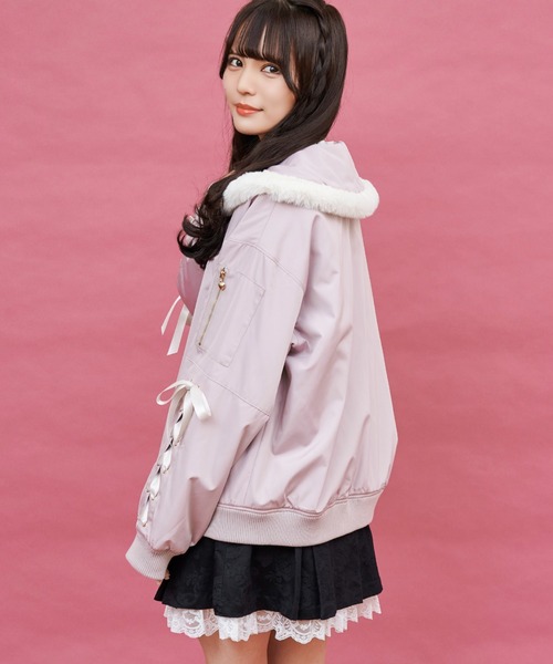 Secret Honey（シークレットハニー）の「リボン付きファー襟