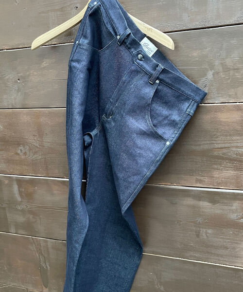 GLOSTER（グロスター）の「【GLOSTER/グロスター】5Pリジットデニムパンツ（デニムパンツ・メンズ・インディゴブルー/ブラック・SMALL/MEDIUM/LARGE）」の15枚目の写真