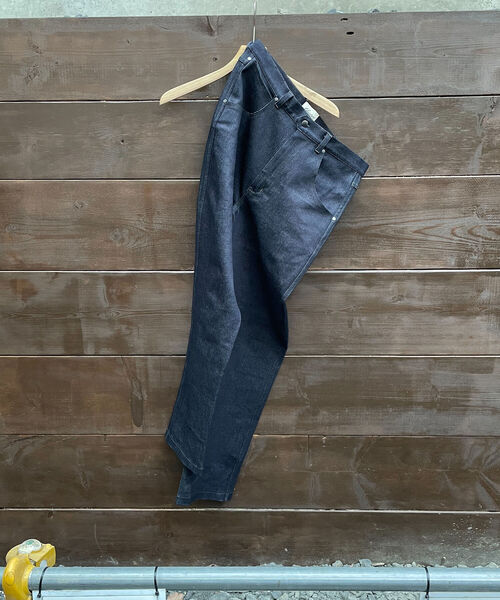 GLOSTER（グロスター）の「【GLOSTER/グロスター】5Pリジットデニムパンツ（デニムパンツ・メンズ・インディゴブルー/ブラック・SMALL/MEDIUM/LARGE）」の6枚目の写真