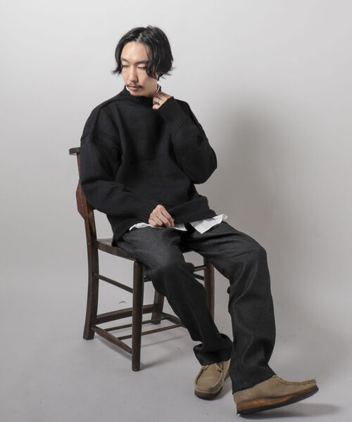 GLOSTER（グロスター）の「【GLOSTER/グロスター】5Pリジットデニムパンツ（デニムパンツ・メンズ・インディゴブルー/ブラック・SMALL/MEDIUM/LARGE）」の22枚目の写真