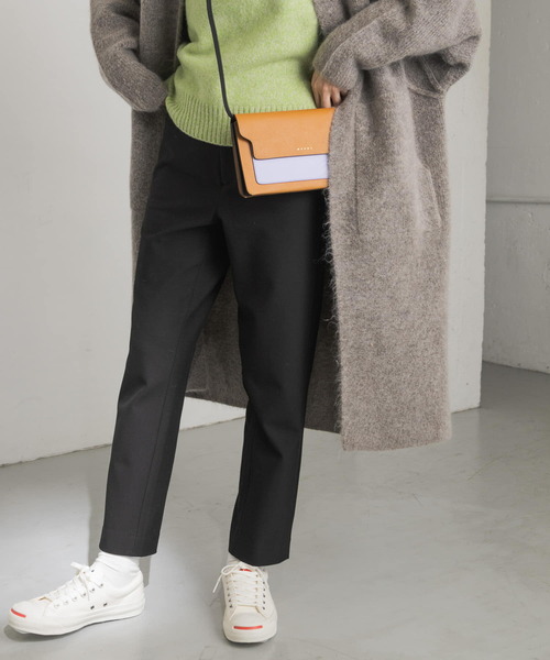 URBAN RESEARCH（アーバンリサーチ）の「裏起毛スリムテーパードパンツ（その他パンツ・レディース・チャコールグレー/ブラック/イエロー系その他・38/36）」の5枚目の写真