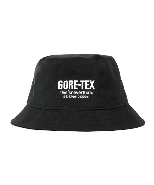 thisisneverthat(ディスイズネバーザット)の「GORE-TEX 3L BUCKET HAT(ハット・メンズ・ブラック・M/L/L/XL)」の2枚目の写真