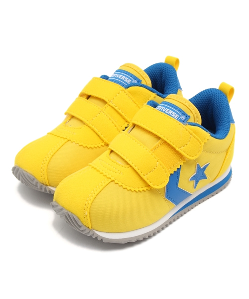 CONVERSE(コンバース)の「BABY RM / ベビー RM(スニーカー・キッズ・ブラック×ホワイト/イエロー・14cm/13cm/12cm/15cm)」の1枚目の写真