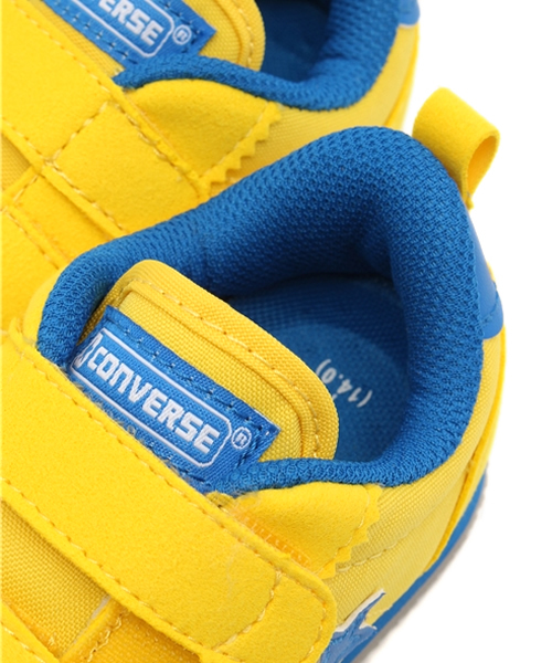 CONVERSE(コンバース)の「BABY RM / ベビー RM(スニーカー・キッズ・ブラック×ホワイト/イエロー・14cm/13cm/12cm/15cm)」の8枚目の写真