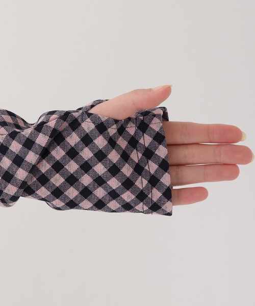 ROCKET x LUNCH（ロケットアンドランチ）の「ROCKET×LUNCH／R BIAS CHECK タートルネック  2237853（Tシャツ/カットソー・レディース・サーモンピンク/ブラック・SMALL）」の19枚目の写真