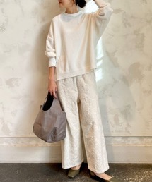 BEARDSLEY | シフォンモールプルオーバー(ニット/セーター)