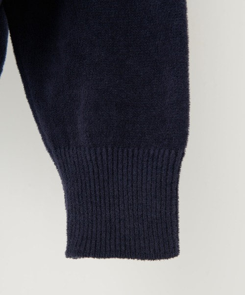 BEARDSLEY（ビアズリー）の「シフォンモールプルオーバー（ニット/セーター・レディース・ネイビー/ホワイト・FREE）」の15枚目の写真