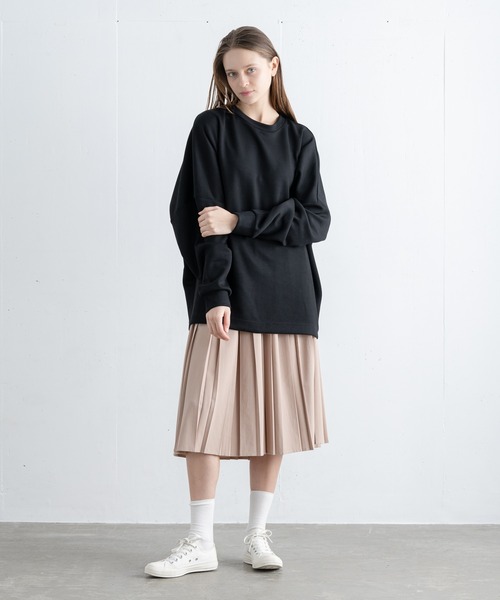 EDDEN ELLEN（エデンエレン）の「【EDDEN ELLEN】クルーネックドルマンスウェット（スウェット・メンズ・ブラック/ダークグリーン/グレー/グレイッシュベージュ・SMALL/MEDIUM/LARGE/X-SMALL）」の14枚目の写真