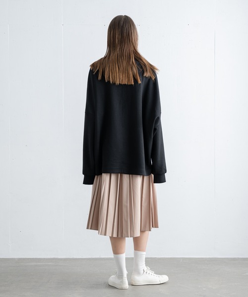 EDDEN ELLEN（エデンエレン）の「【EDDEN ELLEN】クルーネックドルマンスウェット（スウェット・メンズ・ブラック/ダークグリーン/グレー/グレイッシュベージュ・SMALL/MEDIUM/LARGE/X-SMALL）」の16枚目の写真