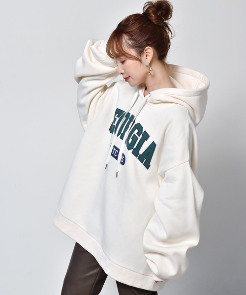 ems excite（エムズエキサイト）の「BIGロゴパーカー（パーカー）」 - WEAR