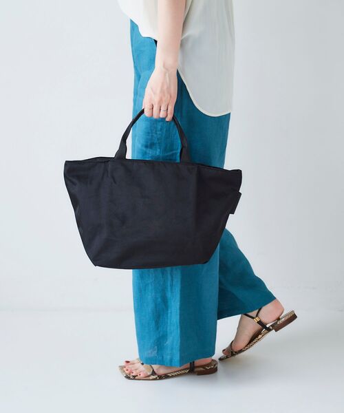 le.coeur blanc（ルクールブラン）の「ナイロンユーティリティトート（トートバッグ・レディース・ベージュ/ブラウン/ブラック・FREE）」の6枚目の写真