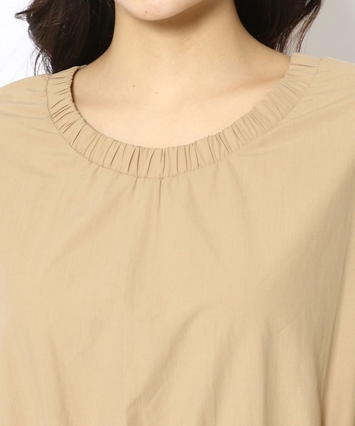 ottod'Ame（オットダム）の「ottod'Ame/オットダム/タイプライター ドローストリング ワンピース（ワンピース・レディース・ホワイト/ブラック・40）」の5枚目の写真