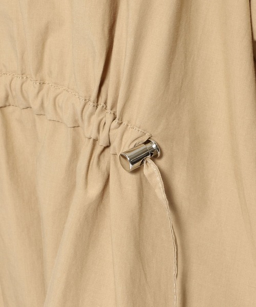 ottod'Ame（オットダム）の「ottod'Ame/オットダム/タイプライター ドローストリング ワンピース（ワンピース・レディース・ホワイト/ブラック・40）」の9枚目の写真