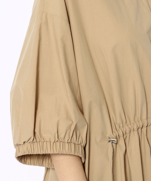 ottod'Ame（オットダム）の「ottod'Ame/オットダム/タイプライター ドローストリング ワンピース（ワンピース・レディース・ホワイト/ブラック・40）」の7枚目の写真