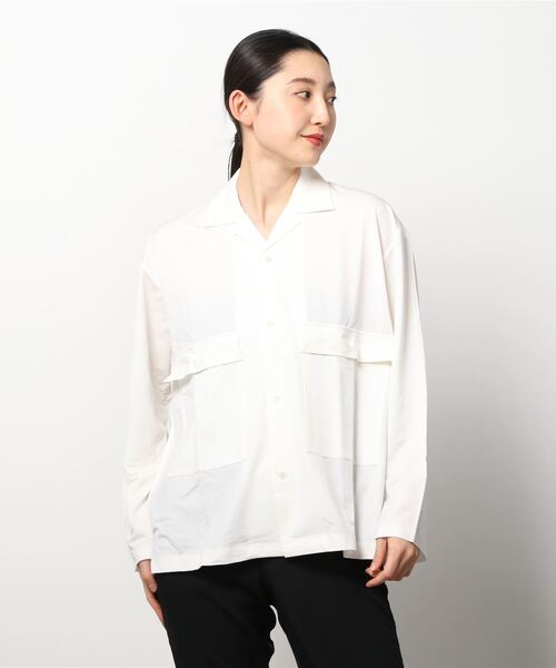 bunt 19AW_SH01 CUPRA JERSEY BIG POCKET SHIRTS