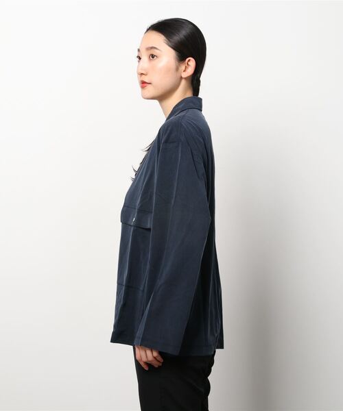 bunt 19AW_SH01 CUPRA JERSEY BIG POCKET SHIRTS