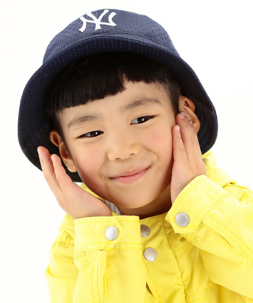 NEW ERA（ニューエラ）の「＜KIDS＞NEW ERA / 別注MESH HAT（ハット・キッズ・ネイビー・SMALL/MEDIUM）」の2枚目の写真