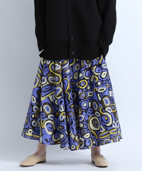 スカート argue FRENCHLINEN WASHABLE FLARE SKIRT 最終値下げ☆ARGUE☆美品☆リネンスカート☆アーギュ - メルカリ