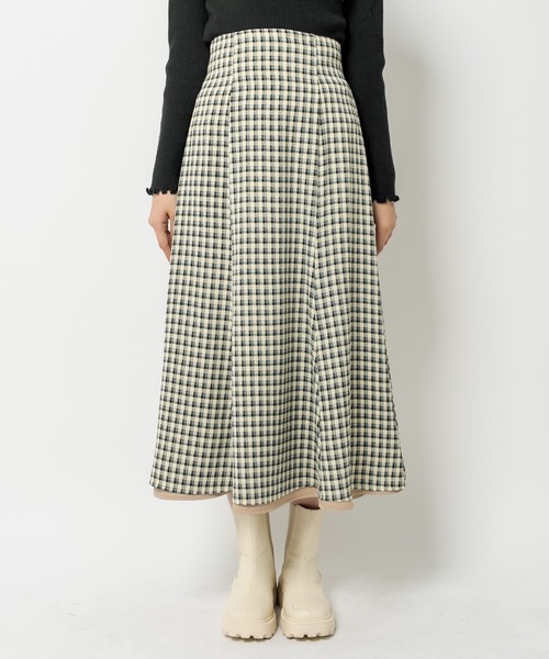 OLIVE des OLIVE（オリーブデオリーブ）の「リバーシブルマーメイドスカート（スカート・レディース・ブラック/ベージュ/グリーン・FREE）」の13枚目の写真