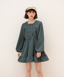 idem | frill tiered mini onepiece/フリルティアードミニワンピース(ワンピース)