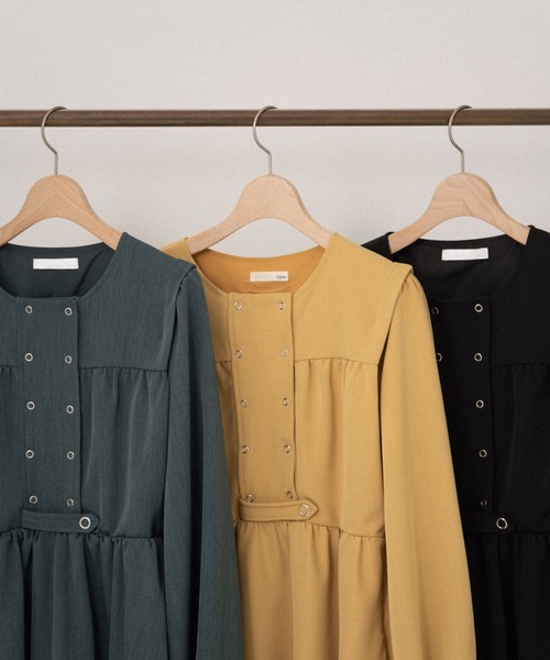 idem イデム　many frill mini onepiece idem】many frill mini onepiece idem (イデム) Many Frill Mini