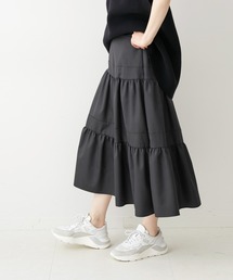 IENA | &NAVY デザインティアードスカート◆(スカート)