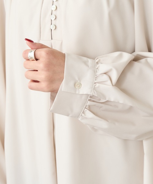 PUAL CE CIN（ピュアルセシン）の「【Du noir】はしごレースワンピース（ワンピース・レディース・ブラック/アイボリー・FREE）」の14枚目の写真