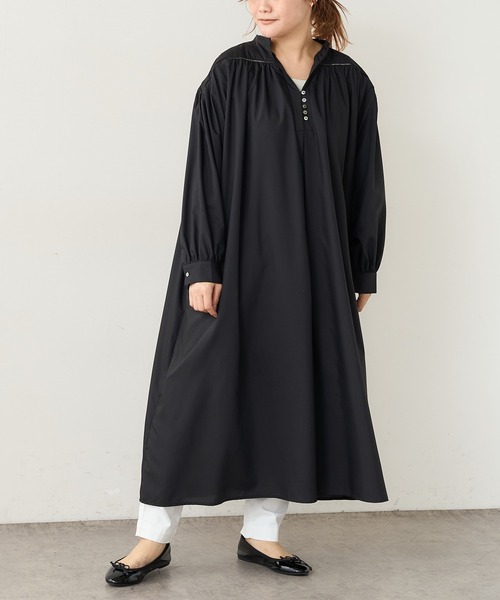 PUAL CE CIN（ピュアルセシン）の「【Du noir】はしごレースワンピース（ワンピース・レディース・ブラック/アイボリー・FREE）」の6枚目の写真