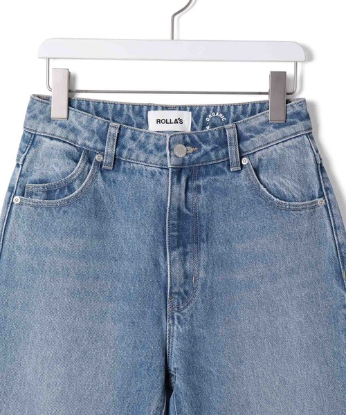 ROLLA'S(ローラス)の「【ROLLA'S】EASTCOAST CROP FLARE LARA BLUE ORGANIC(デニムパンツ・レディース・ブルー・3/2/1)」の7枚目の写真