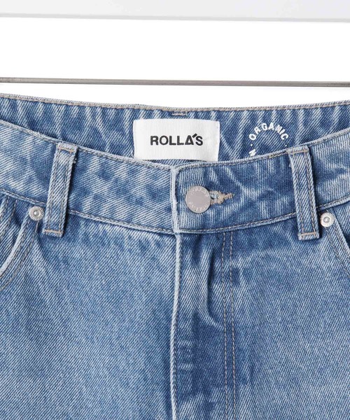 ROLLA'S(ローラス)の「【ROLLA'S】EASTCOAST CROP FLARE LARA BLUE ORGANIC(デニムパンツ・レディース・ブルー・3/2/1)」の11枚目の写真