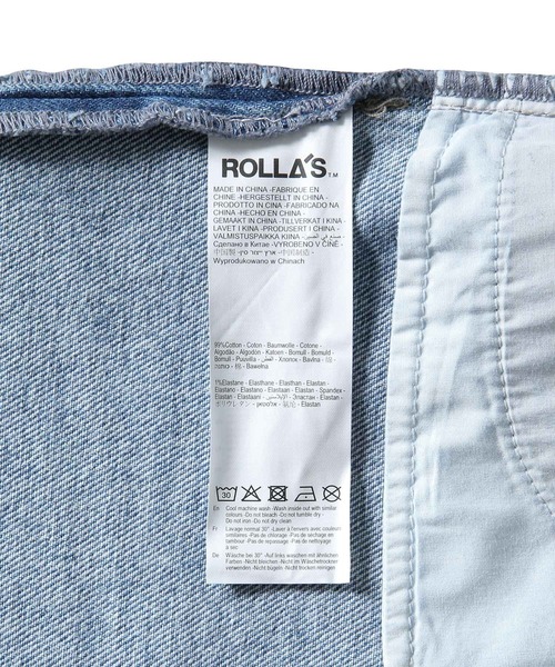 ROLLA'S(ローラス)の「【ROLLA'S】EASTCOAST CROP FLARE LARA BLUE ORGANIC(デニムパンツ・レディース・ブルー・3/2/1)」の15枚目の写真