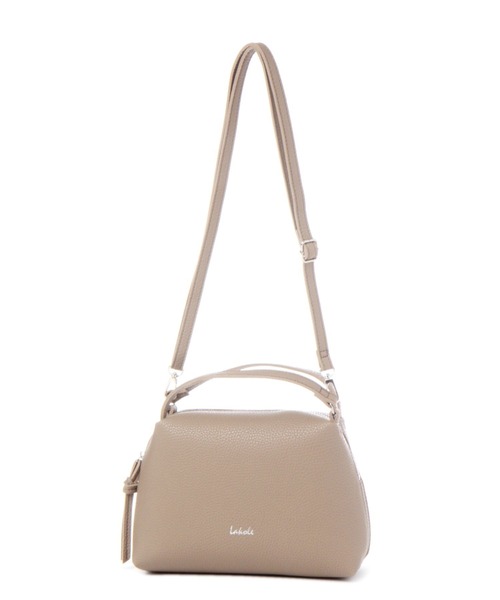 LAKOLE(ラコレ)の「フェイクレザー2WAYショルダーバッグ / 266469(ショルダーバッグ・レディース・ブラック/オフホワイト/その他1/ブラウン系その他・FREE)」の3枚目の写真