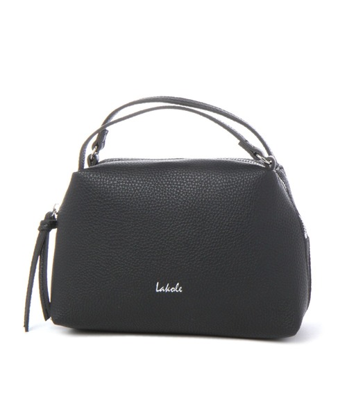 LAKOLE(ラコレ)の「フェイクレザー2WAYショルダーバッグ / 266469(ショルダーバッグ・レディース・ブラック/オフホワイト/その他1/ブラウン系その他・FREE)」の7枚目の写真