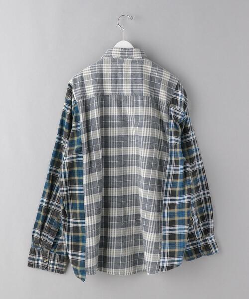 Rebuild by Needles(リビルドバイニードルス)の「<Rebuild by Needles(リビルド バイ ニードルズ> R/WIDE SHT/シャツ□□(シャツ/ブラウス・メンズ・その他1・FREE)」の2枚目の写真