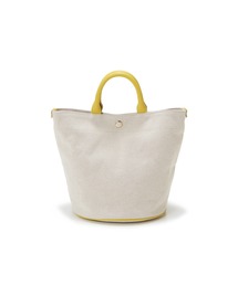 【Breath TOPKAPI /ブレス トプカピ】オーガニックキャンバス バケツ型 2WAY ショルダーバッグ