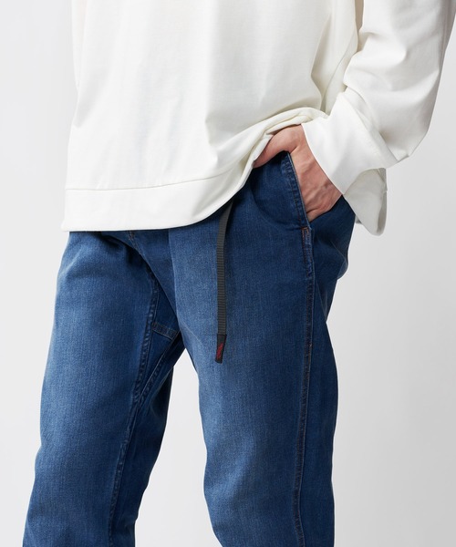Gramicci(グラミチ)の「STRETCH DENIM NN-PANT TIGHT CROPPED ストレッチデニムNN-パンツタイトクロップド(デニムパンツ・メンズ・ブルー系その他/ブルー系その他2/ワンウォッシュ・M/XL/L/S/XXL)」の6枚目の写真